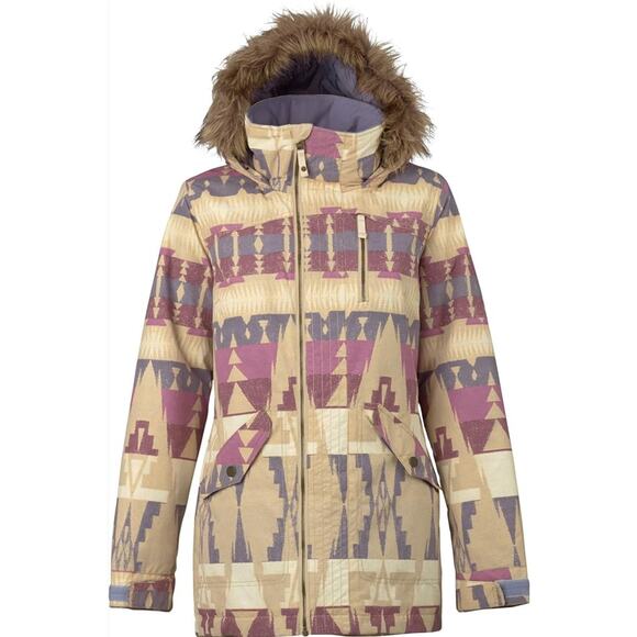 Burton Hazel Jacket Women’s XS Vision Quest Waterproof Hooded Snowboard Ski - Picture 1 of 13